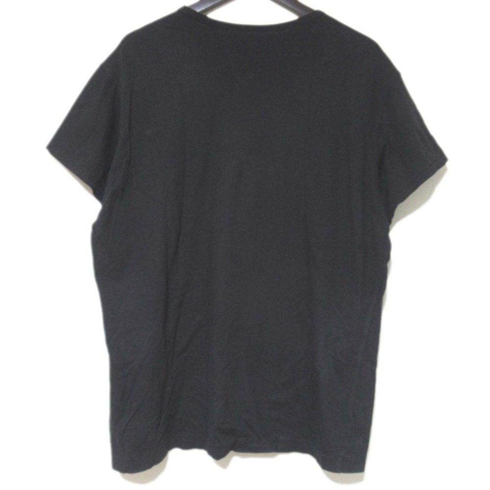 ヨウジヤマモト プリントコットンTシャツ