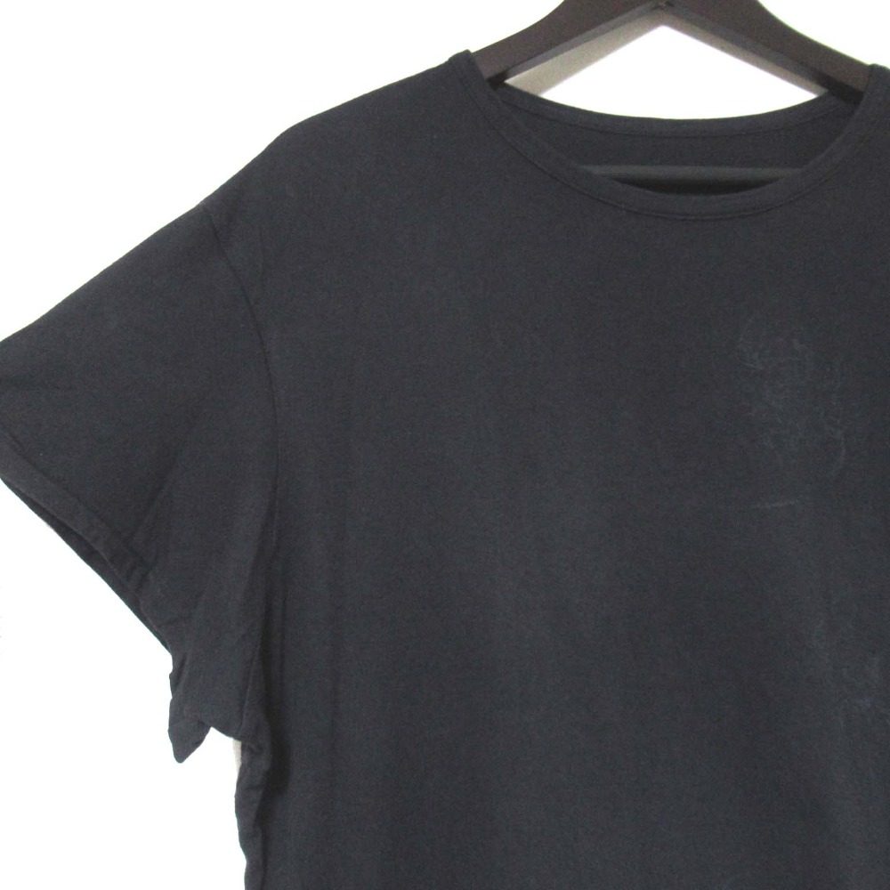 ヨウジヤマモト プリントコットンTシャツ