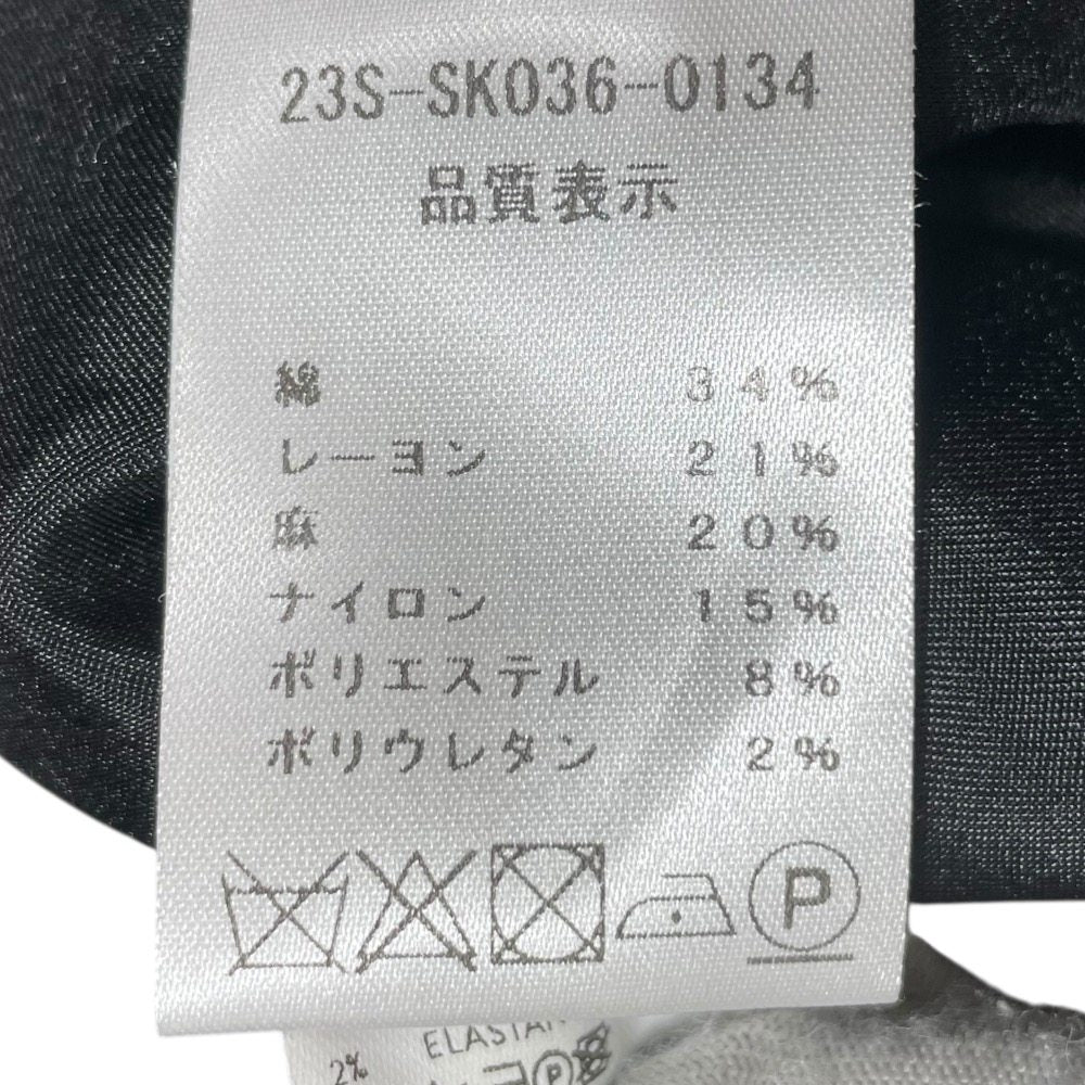 Patou 23S-SK036-0134 リネン ブレンド スカート