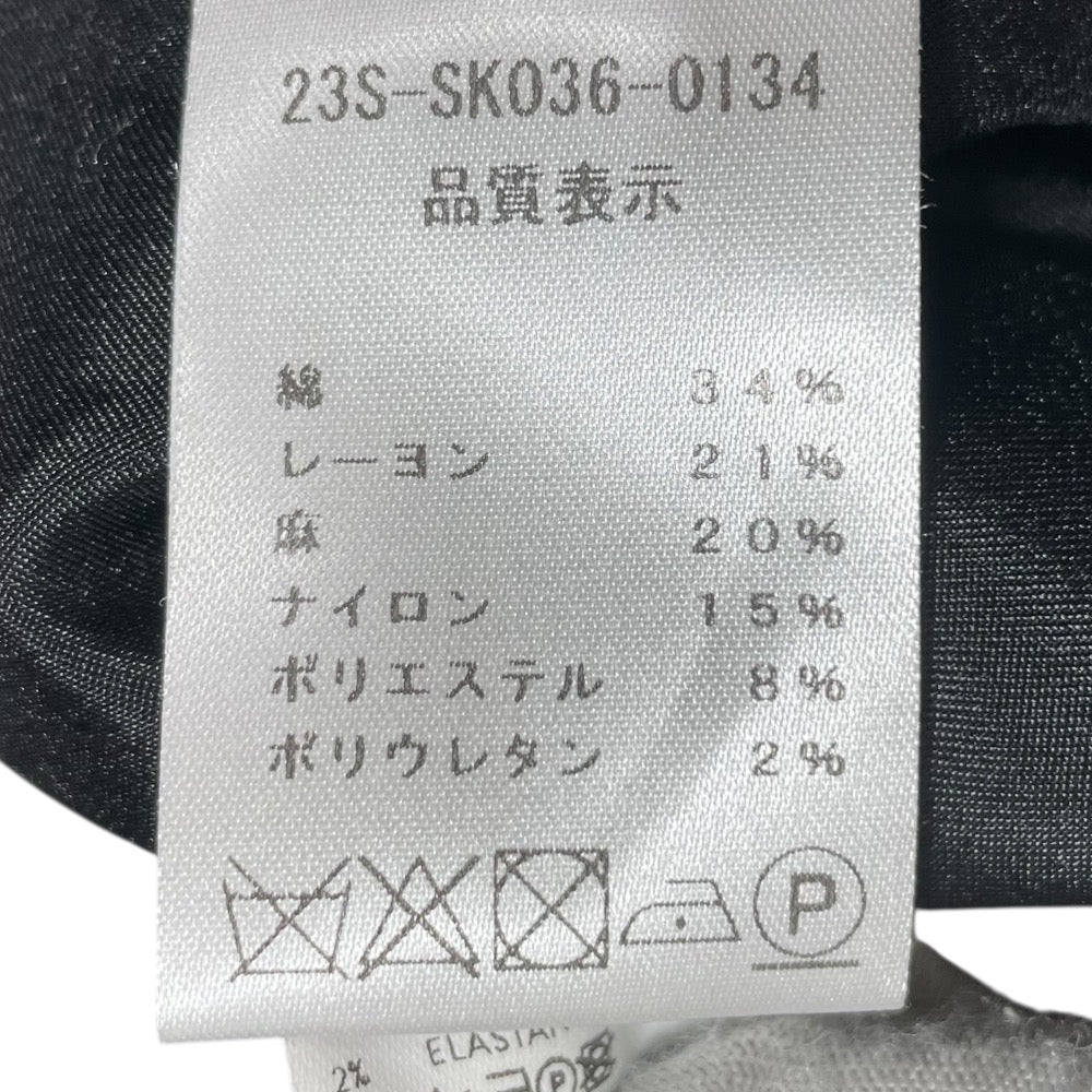 Patou 23S-SK036-0134 リネン ブレンド スカート