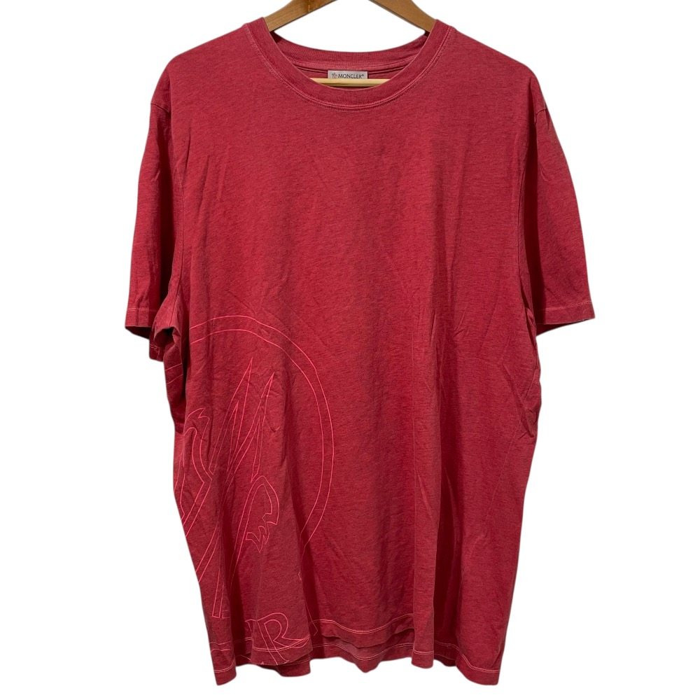 モンクレール ロゴプリント コットンTシャツ