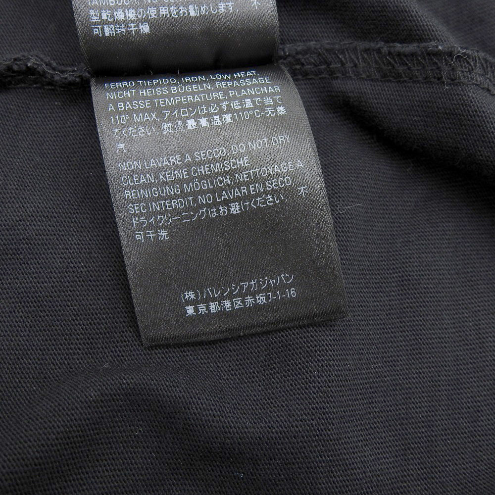 バレンシアガ ロゴプリント コットンTシャツ