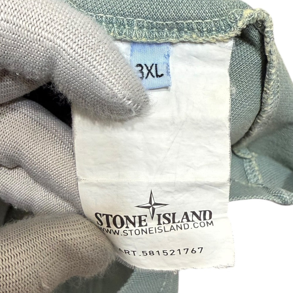STONE ISLAND 鹿の子コットンTシャツ