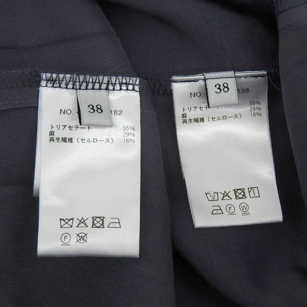 ebure リネン アセテート セットアップ