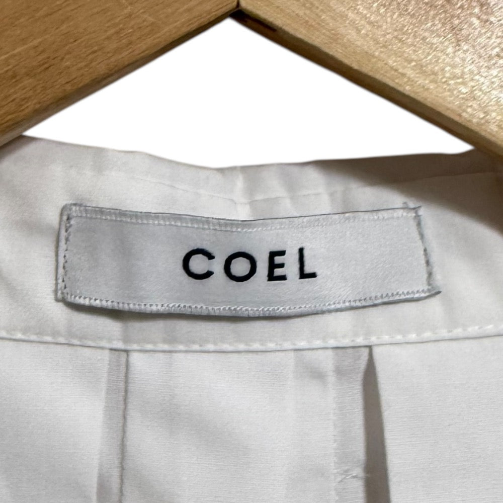 COEL バック ボリューム シャツ ワンピース ドレス