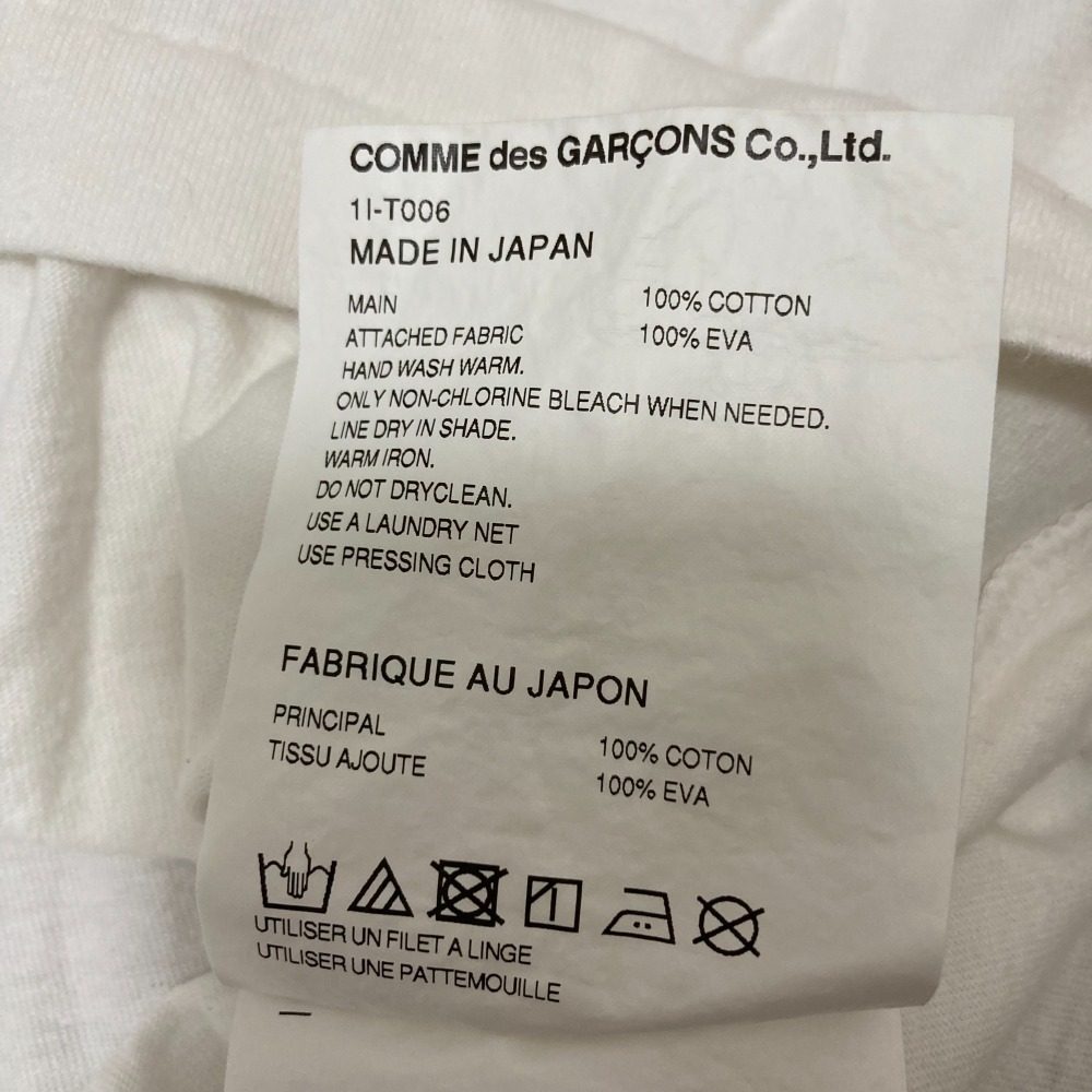 BLACK COMME des GARCONS Tシャツ