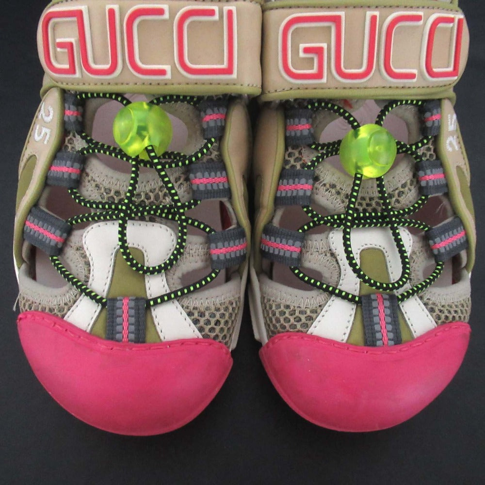 グッチ メッシュベルクロサンダル