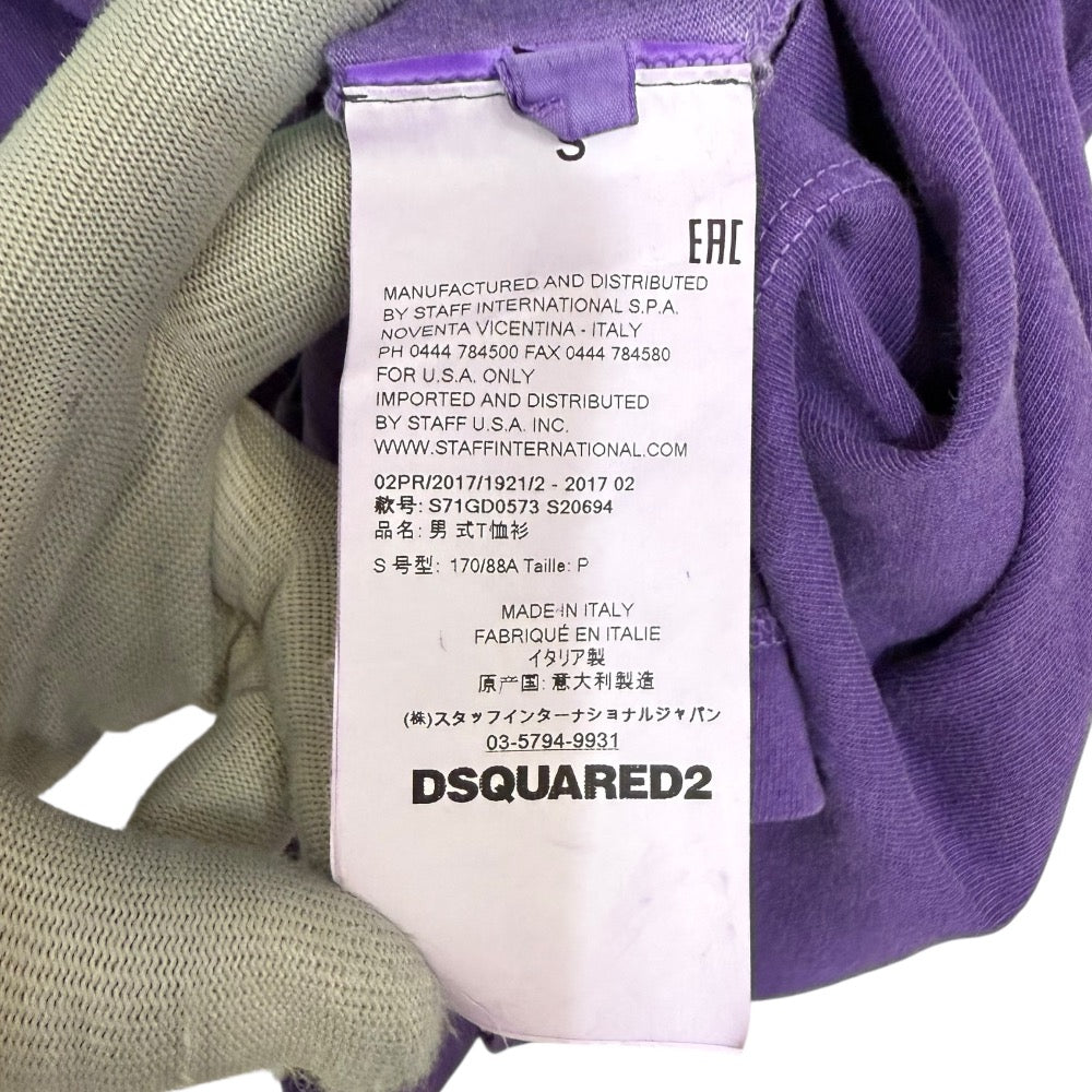 ディースクエアード コットンTシャツ