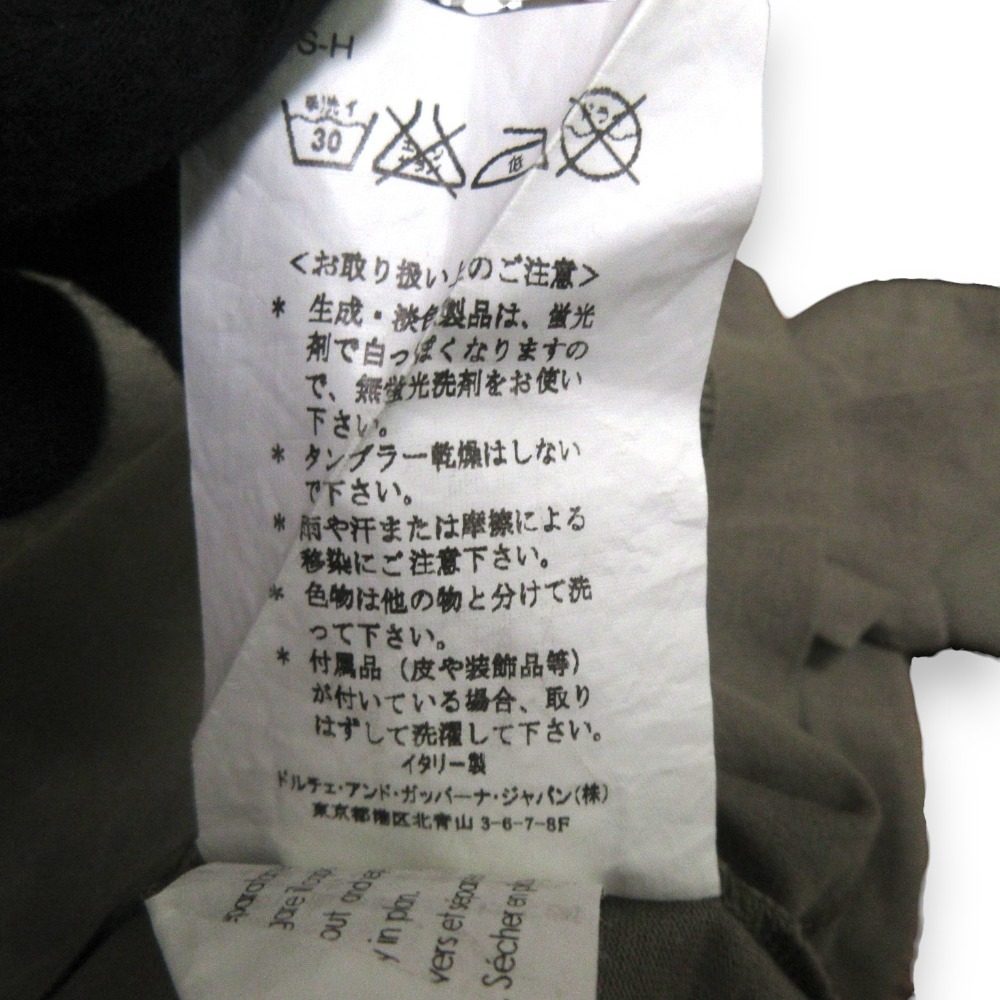 ドルチェ&ガッバーナ Vネック半袖Tシャツ