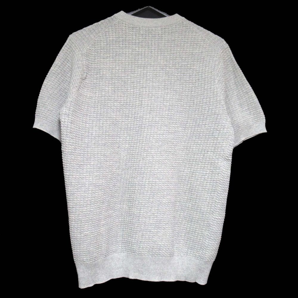 マッキントッシュロンドン 交編レースクルーネック半袖ニットTシャツ