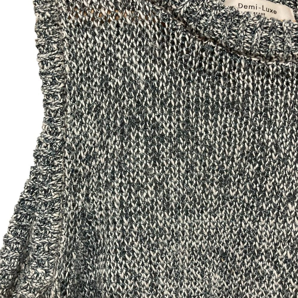 Demi-Luxe BEAMS リネン シルク ニット ベスト