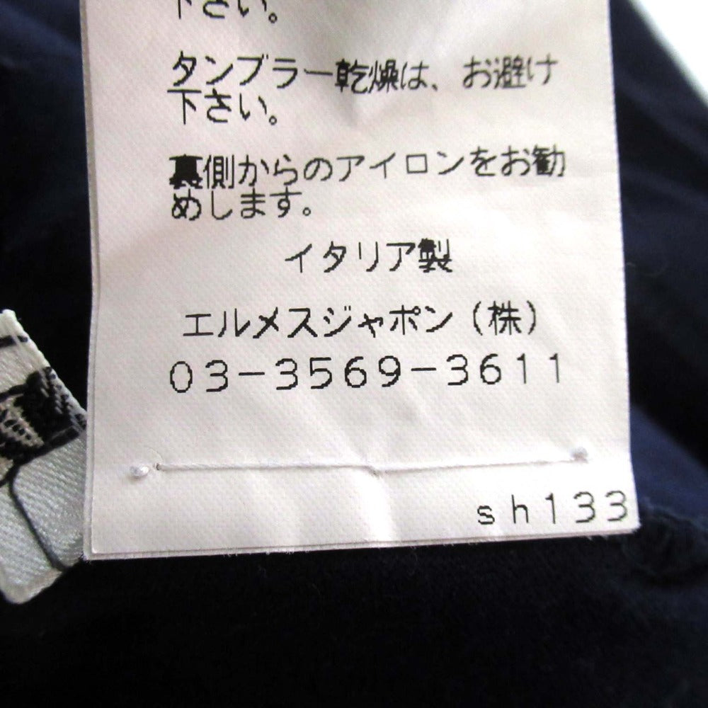 エルメス エクスリブリス コットンTシャツ