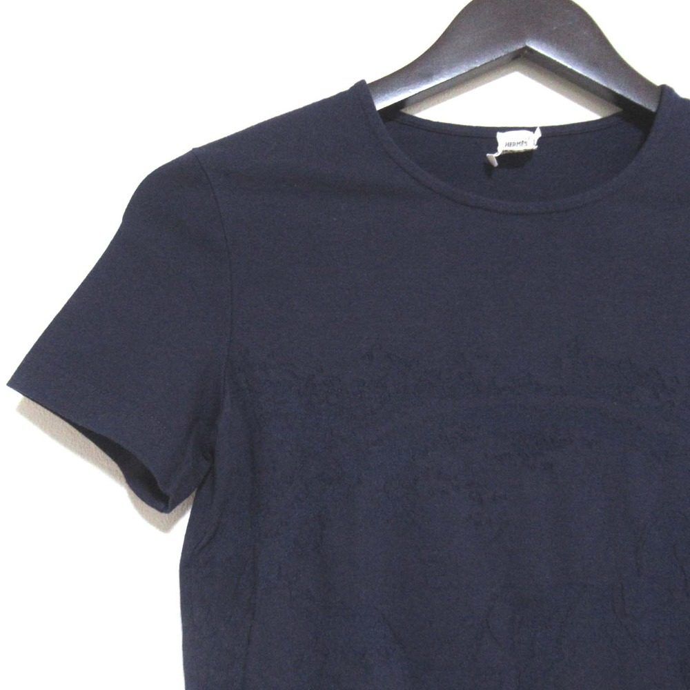 エルメス エクスリブリス コットンTシャツ