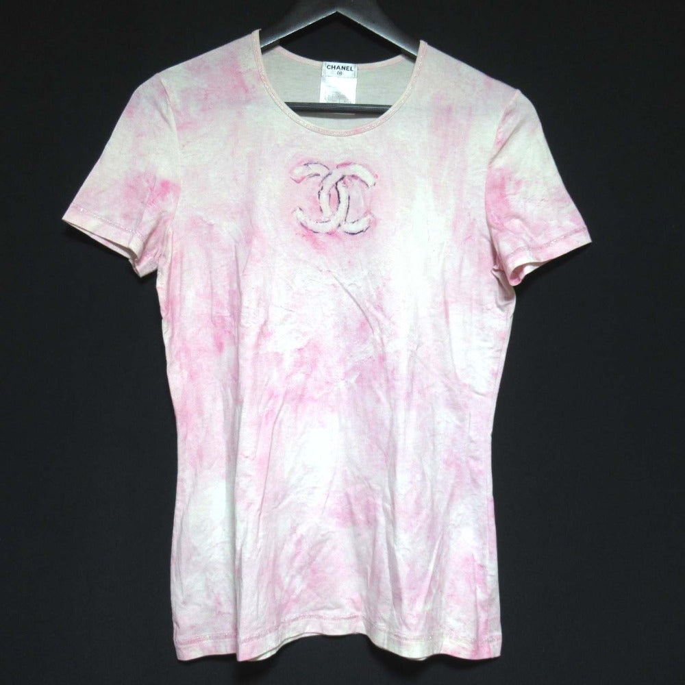 シャネル ココマークプリントコットンTシャツ