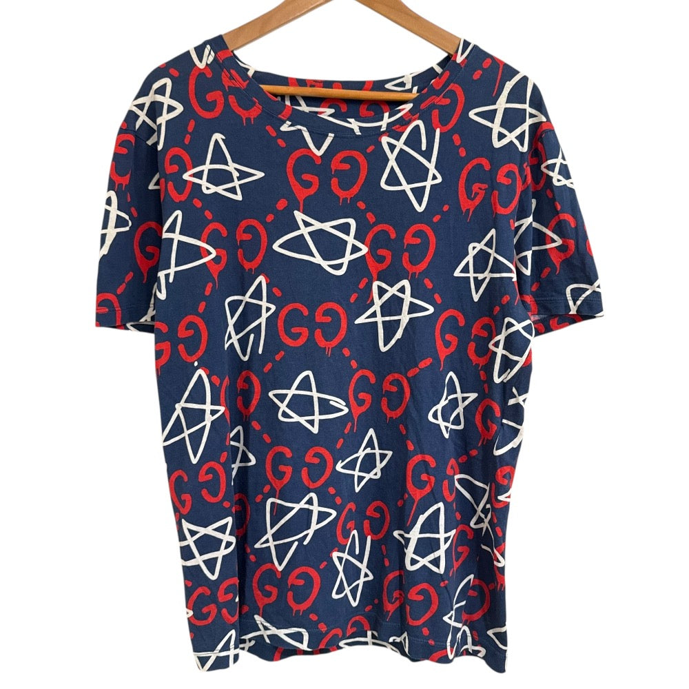 グッチ ゴースト コットンTシャツ