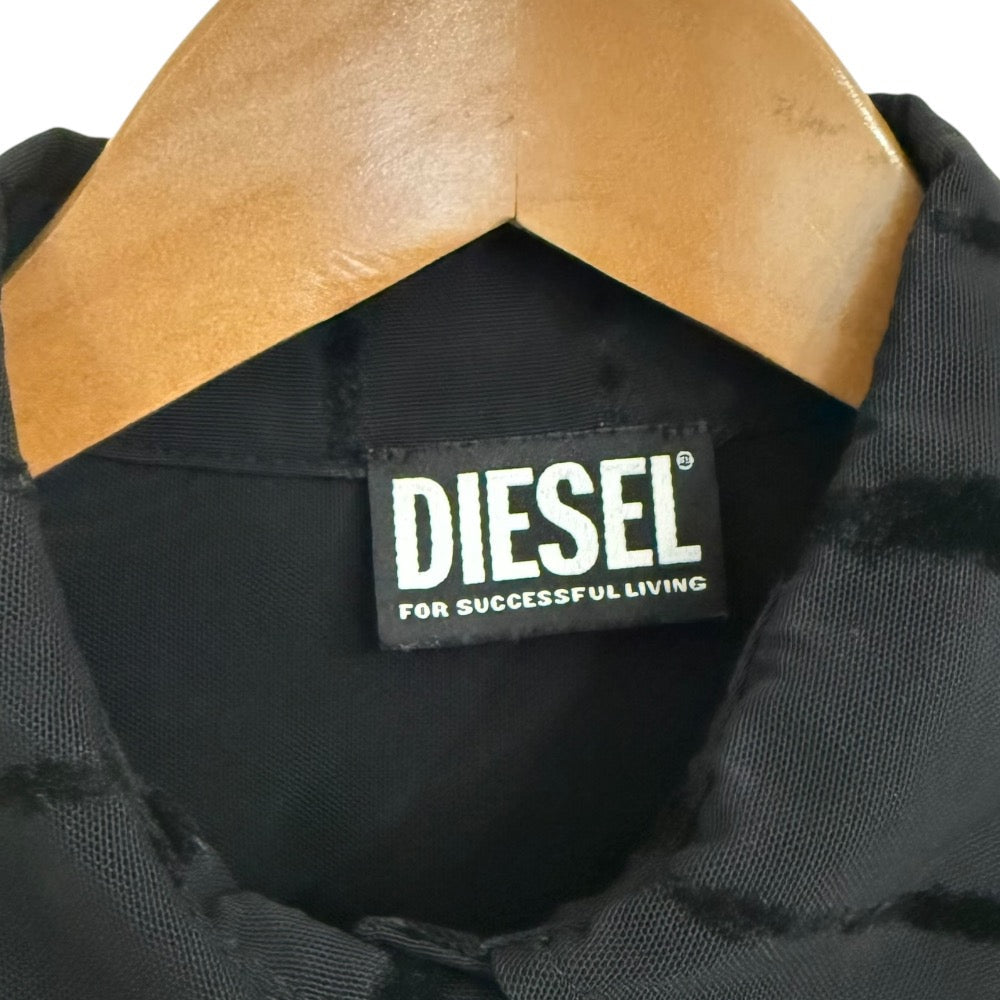 ディーゼル D-SHIRTY-C2 メッシュ ドレス