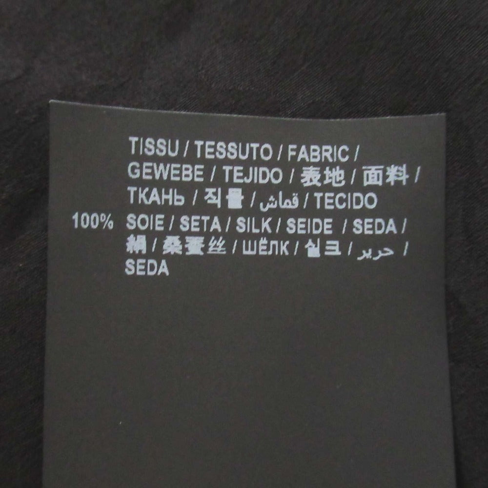 サンローラン パリ ベイビーキャット シルク 半袖 シャツ