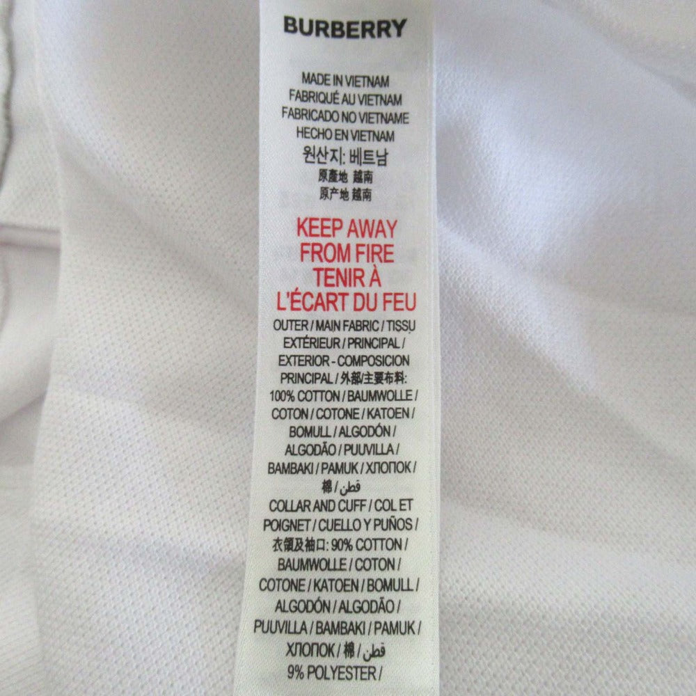 バーバリー ピケ ハーフジップ ドレス