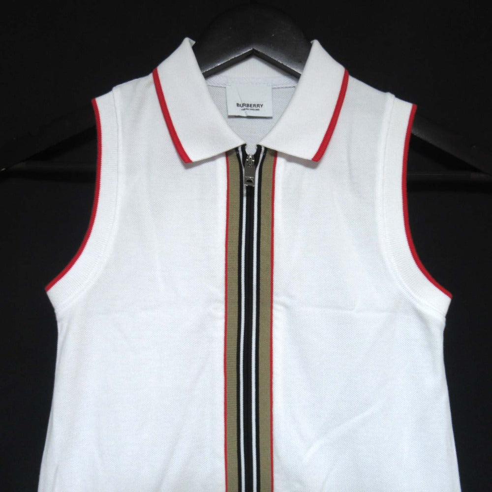 バーバリー ピケ ハーフジップ ドレス