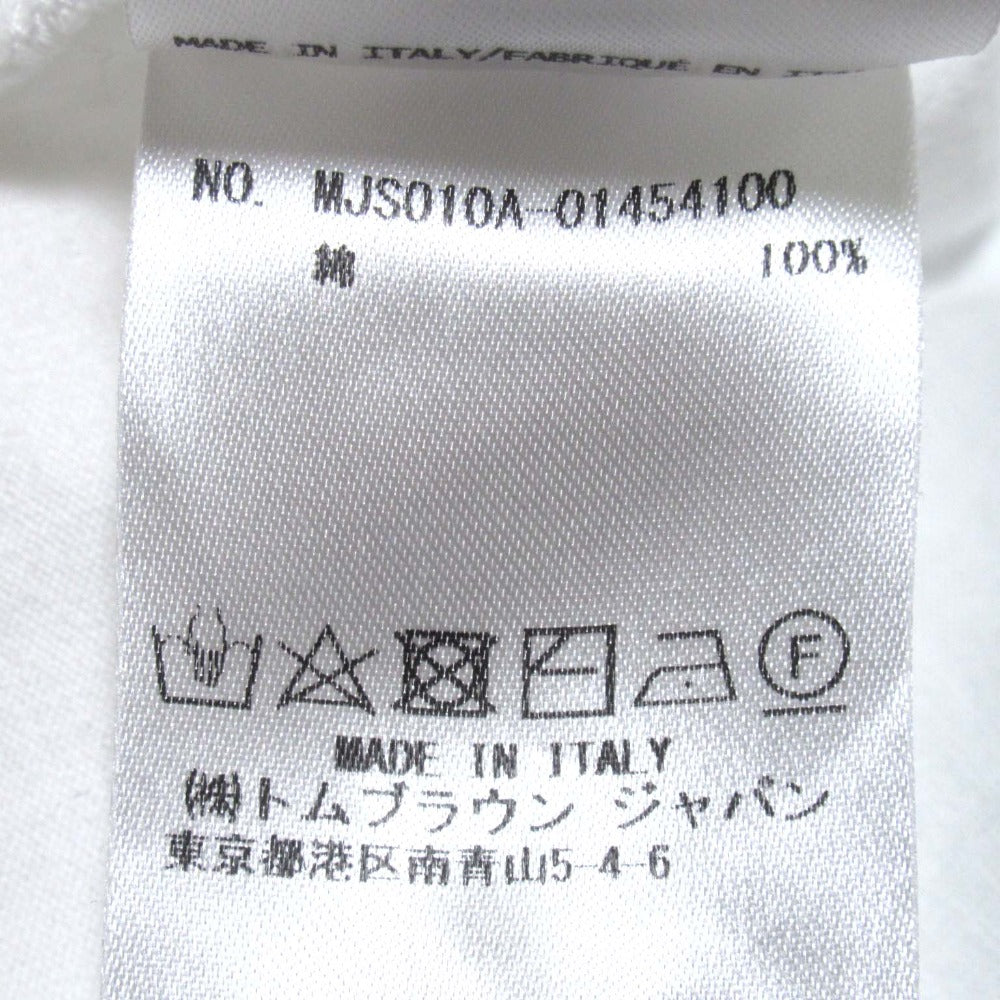 トムブラウン コットン半袖Tシャツ