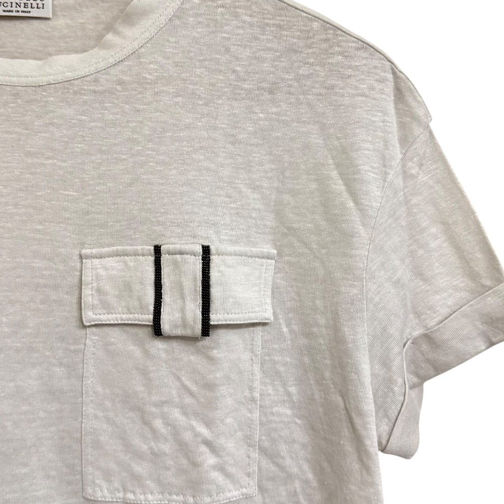 ブルネロクチネリ リネンシルク Tシャツ