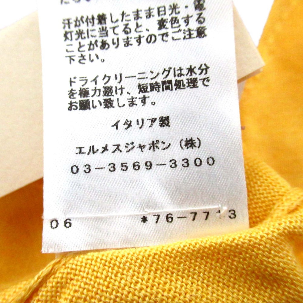 エルメス シルクコットンニットトップス