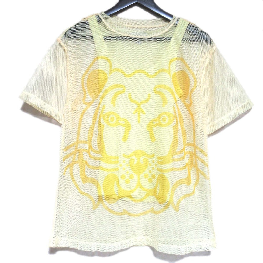 ケンゾー タイガープリント メッシュTシャツ