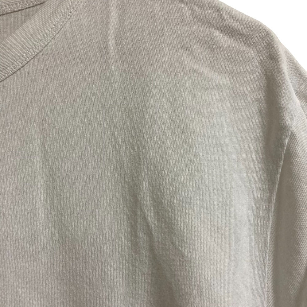 モンクレール フロッキーロゴプリント コットンTシャツ