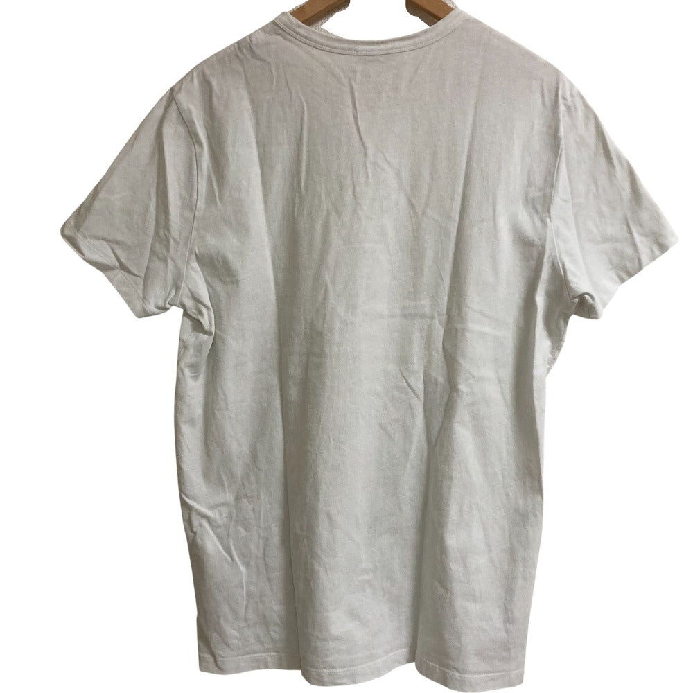 モンクレール フロッキーロゴプリント コットンTシャツ