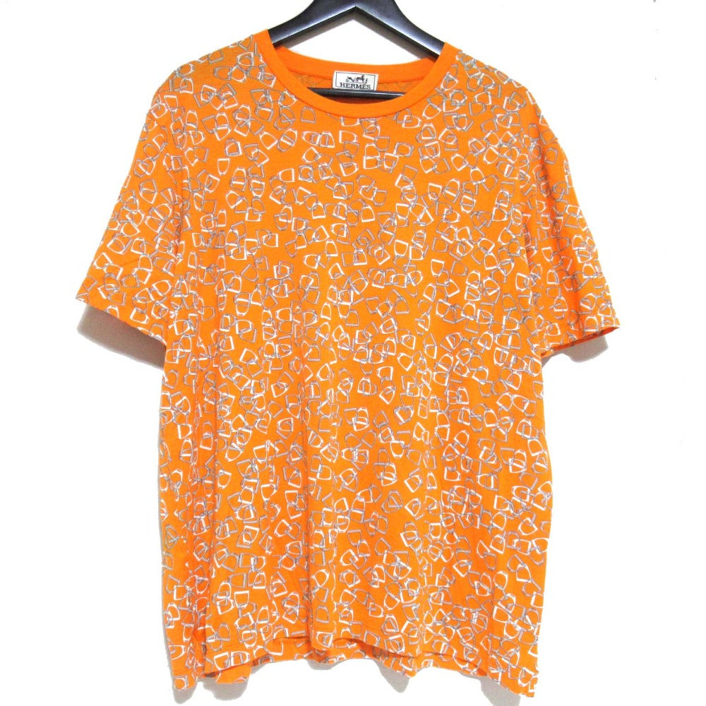 エルメス エトリエ プリント コットンTシャツ XXLサイズ