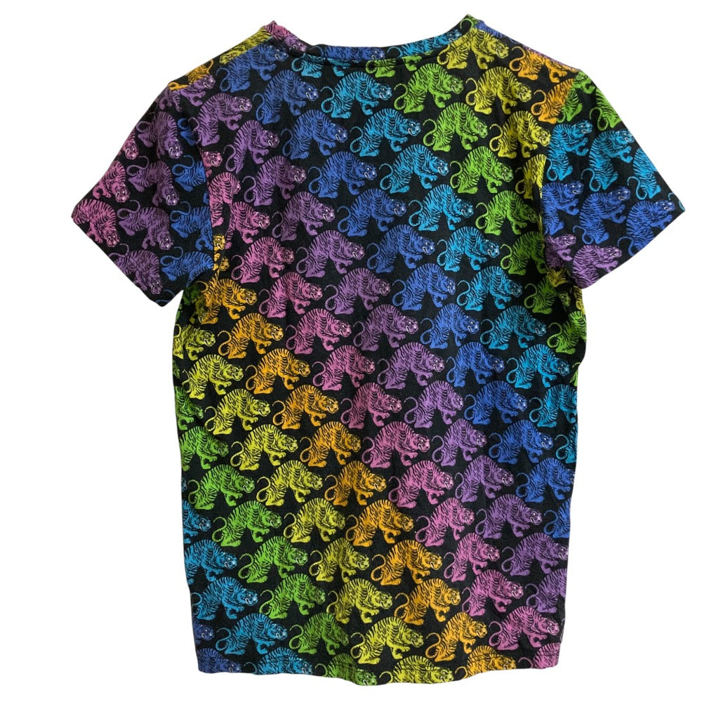 グッチ レインボータイガー ショートスリーブTシャツ キッズTシャツ