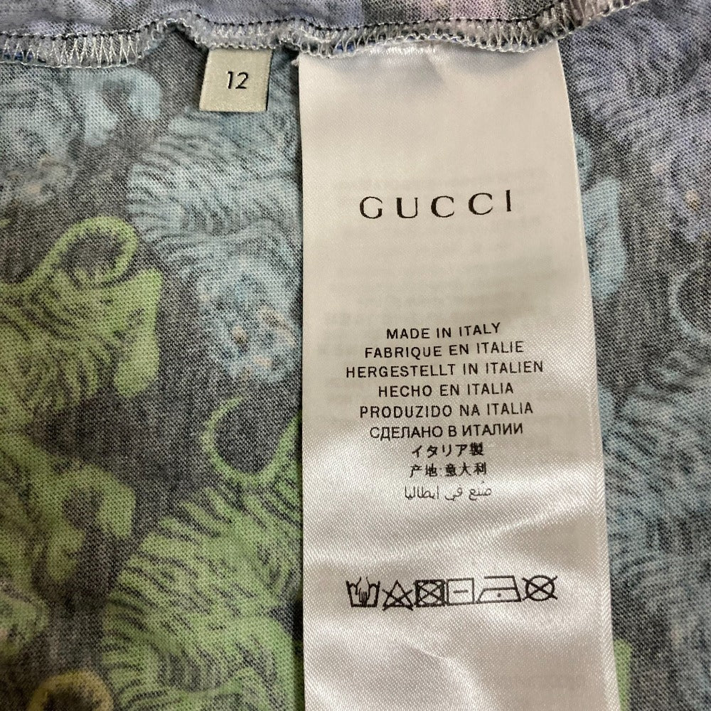 グッチ レインボータイガー ショートスリーブTシャツ キッズTシャツ