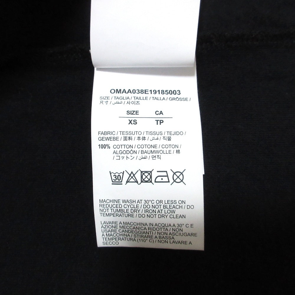 オフホワイト バックアローロゴ コットンTシャツ