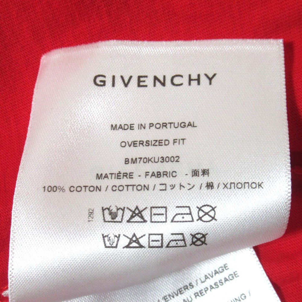ジバンシィ コントラストロゴTシャツ コットン Tシャツ