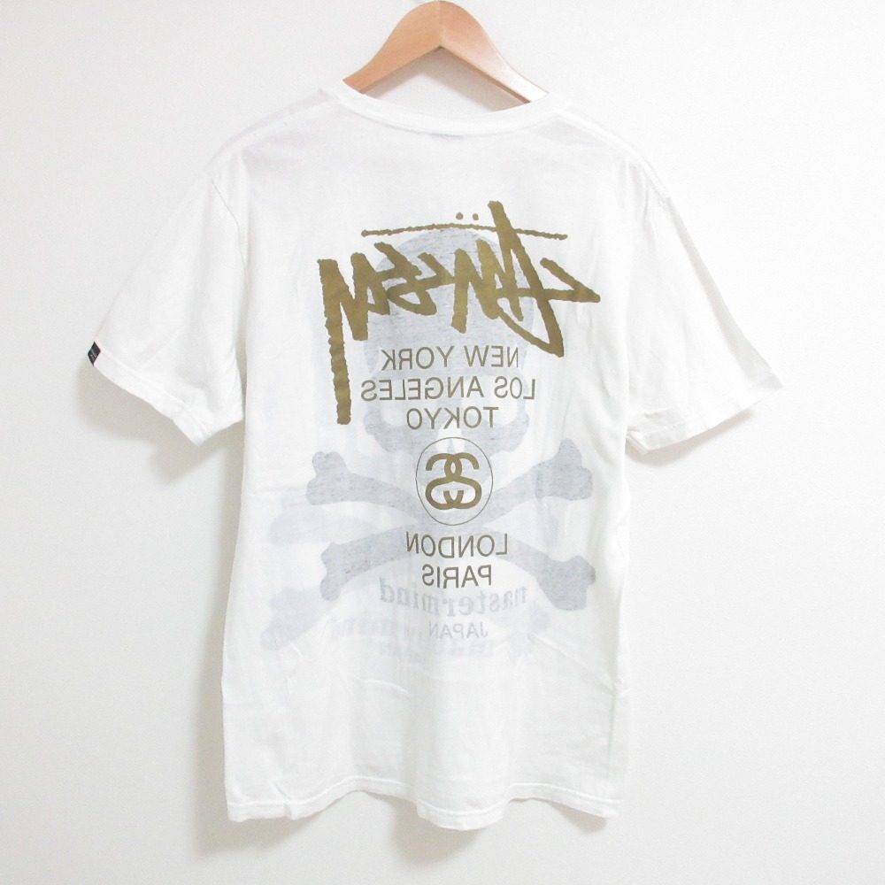 ステューシー mastermind JAPAN Shadow Skull WT コットンTシャツ