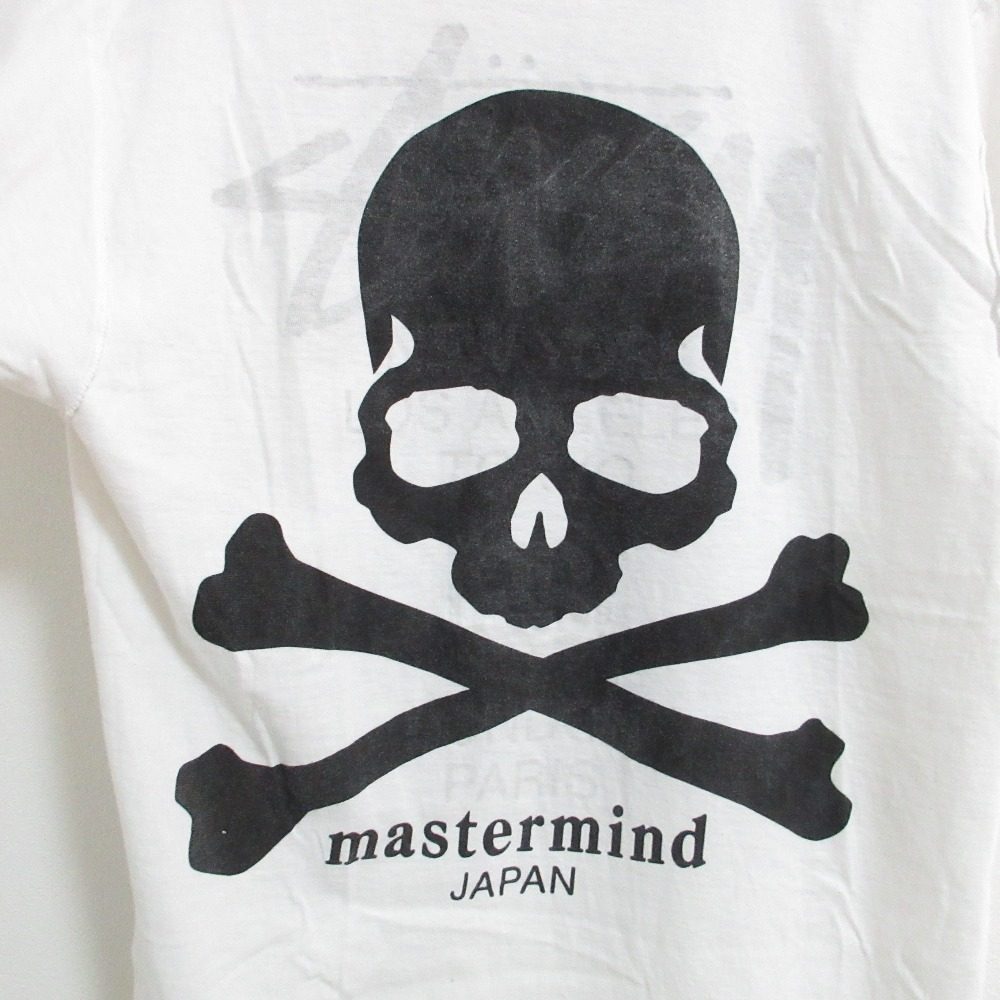 ステューシー mastermind JAPAN Shadow Skull WT コットンTシャツ