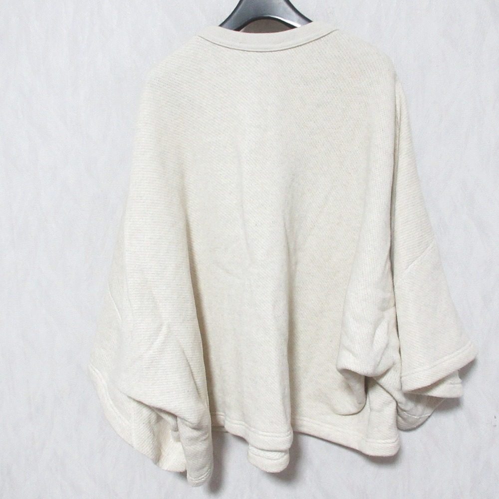エアー Draping Darts Sleeve コットンスウェットプルオーバー