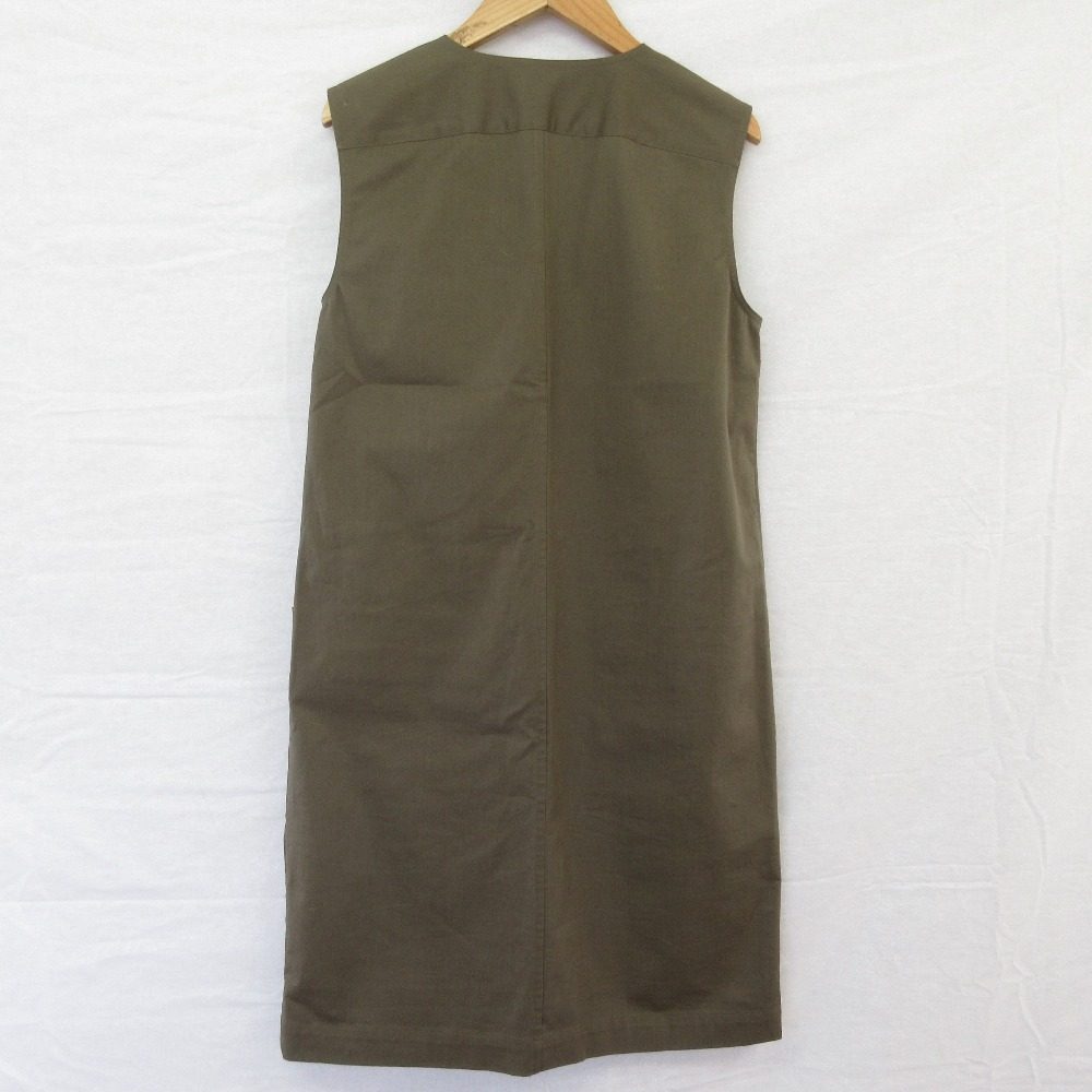 セオリー CHINO ST WASH UTILITARIAN ひざ丈ワンピース