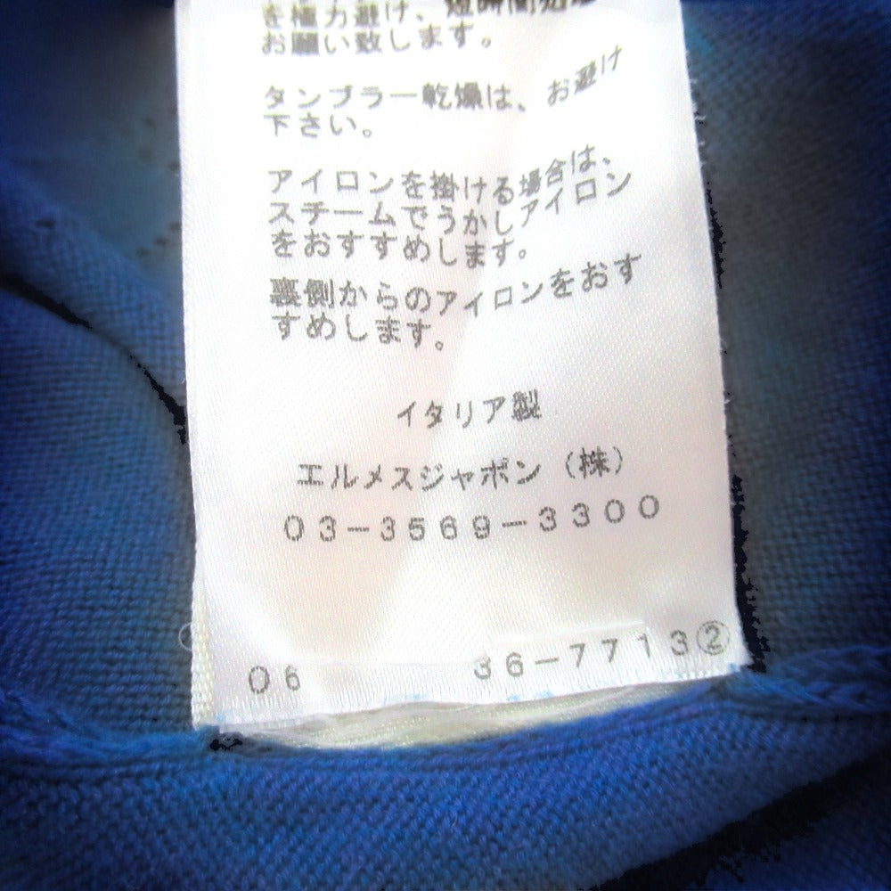 エルメス コットンシルクニットトップス