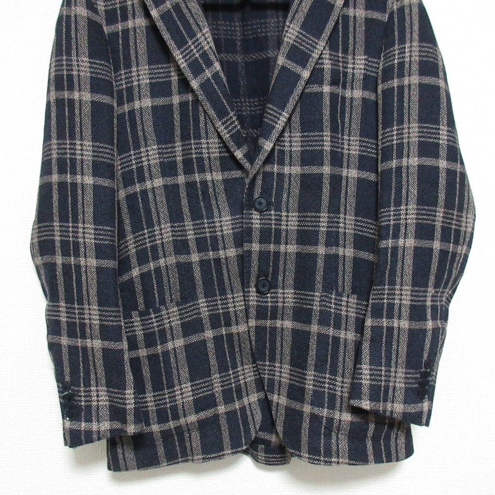 トゥモローランドPILGRIM シルクリネンテーラードジャケット