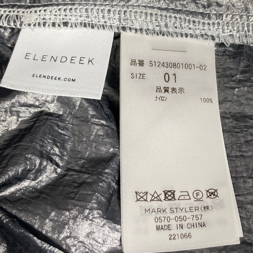 エレンディーク WRINKLE EASY SK メタリックスカート