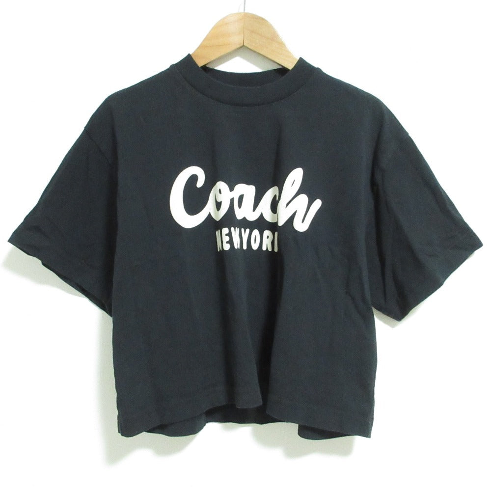 コーチ カーシヴシグネチャー クロップドTシャツ
