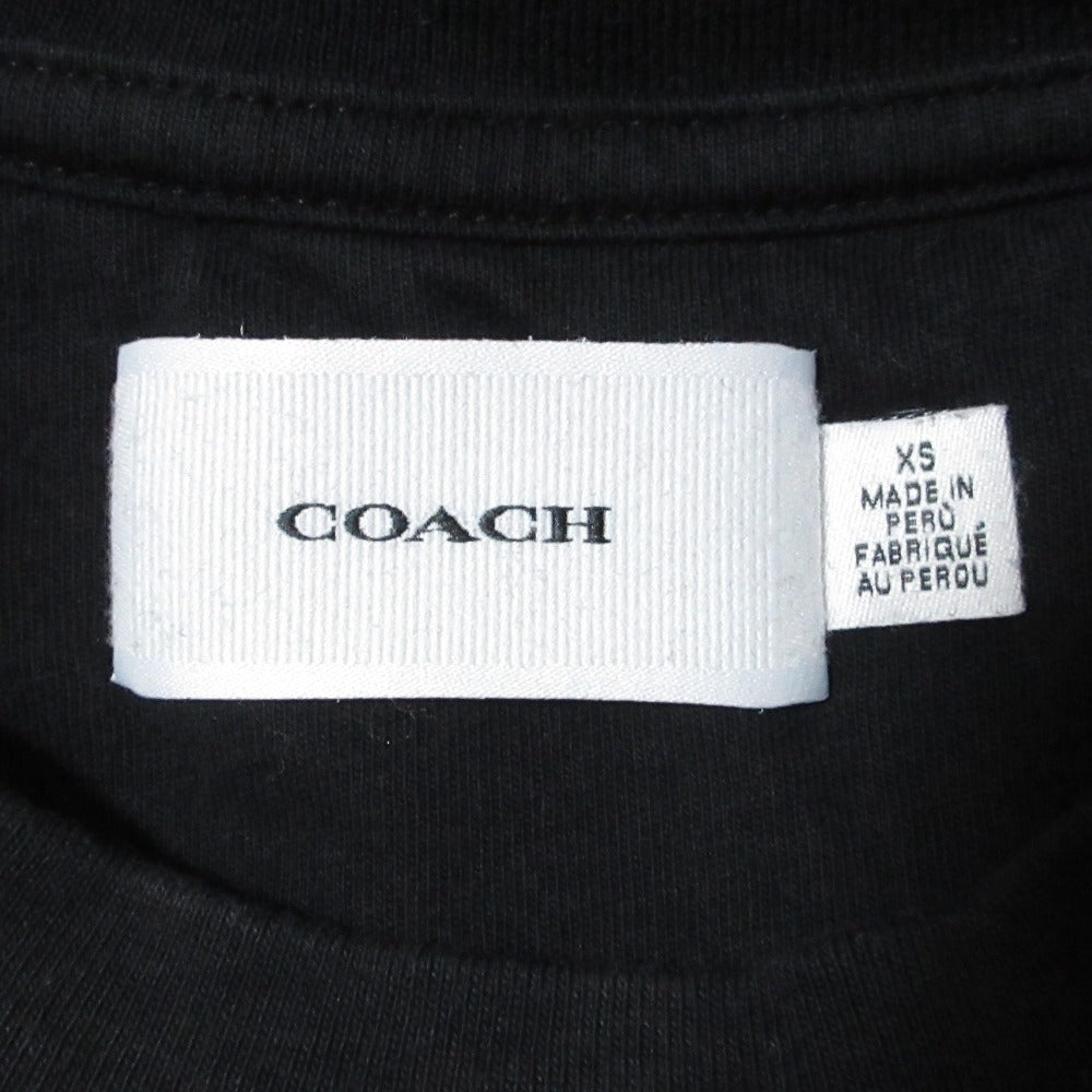 コーチ カーシヴシグネチャー クロップドTシャツ