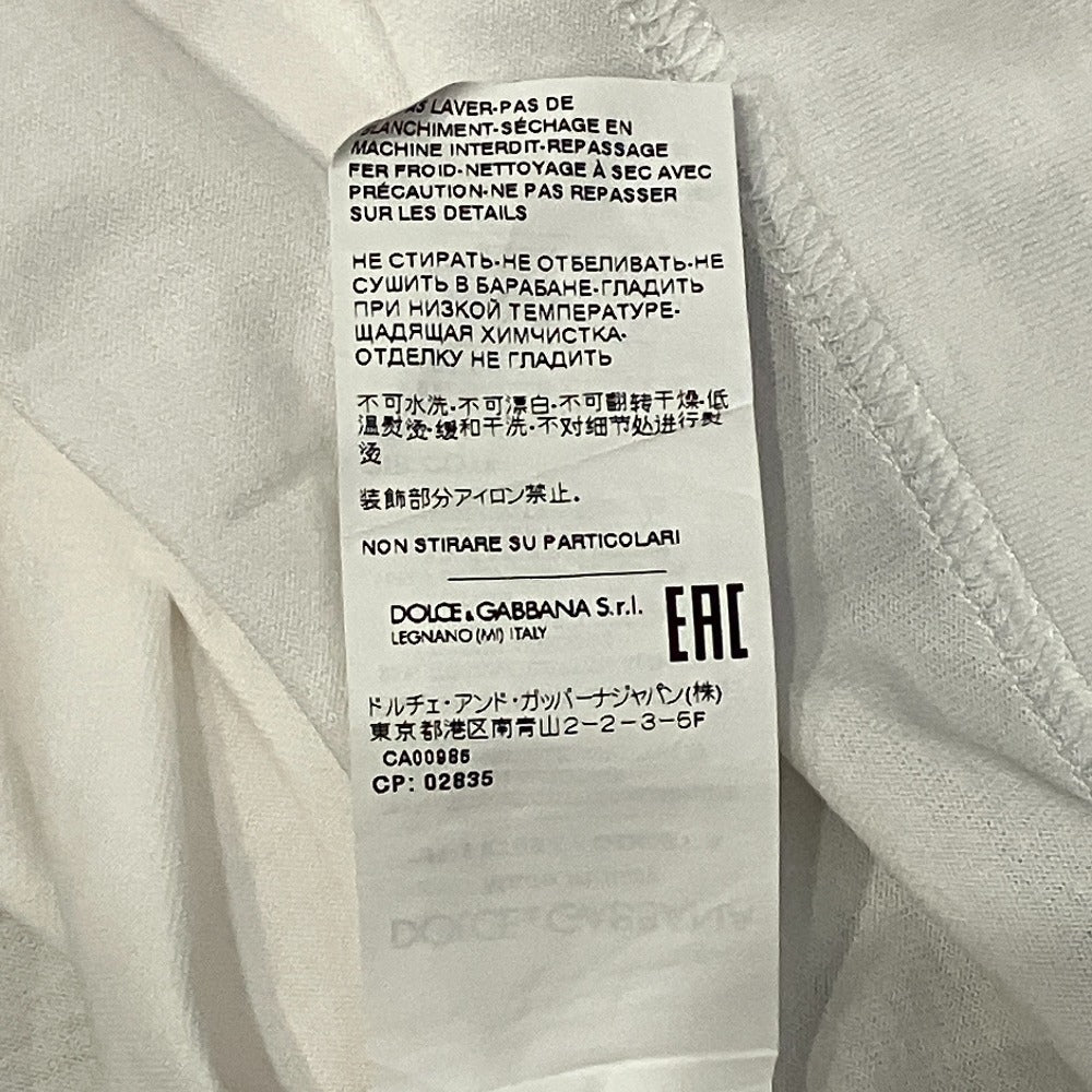ドルチェ&ガッバーナ フラワーワッペンジャージーTシャツ