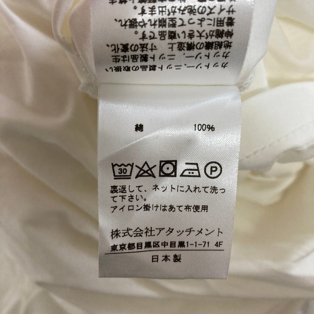 アタッチメント スーピマ天竺Vネック半袖Tシャツ