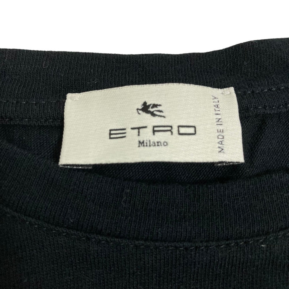 エトロ レオパードプリント コットンTシャツ
