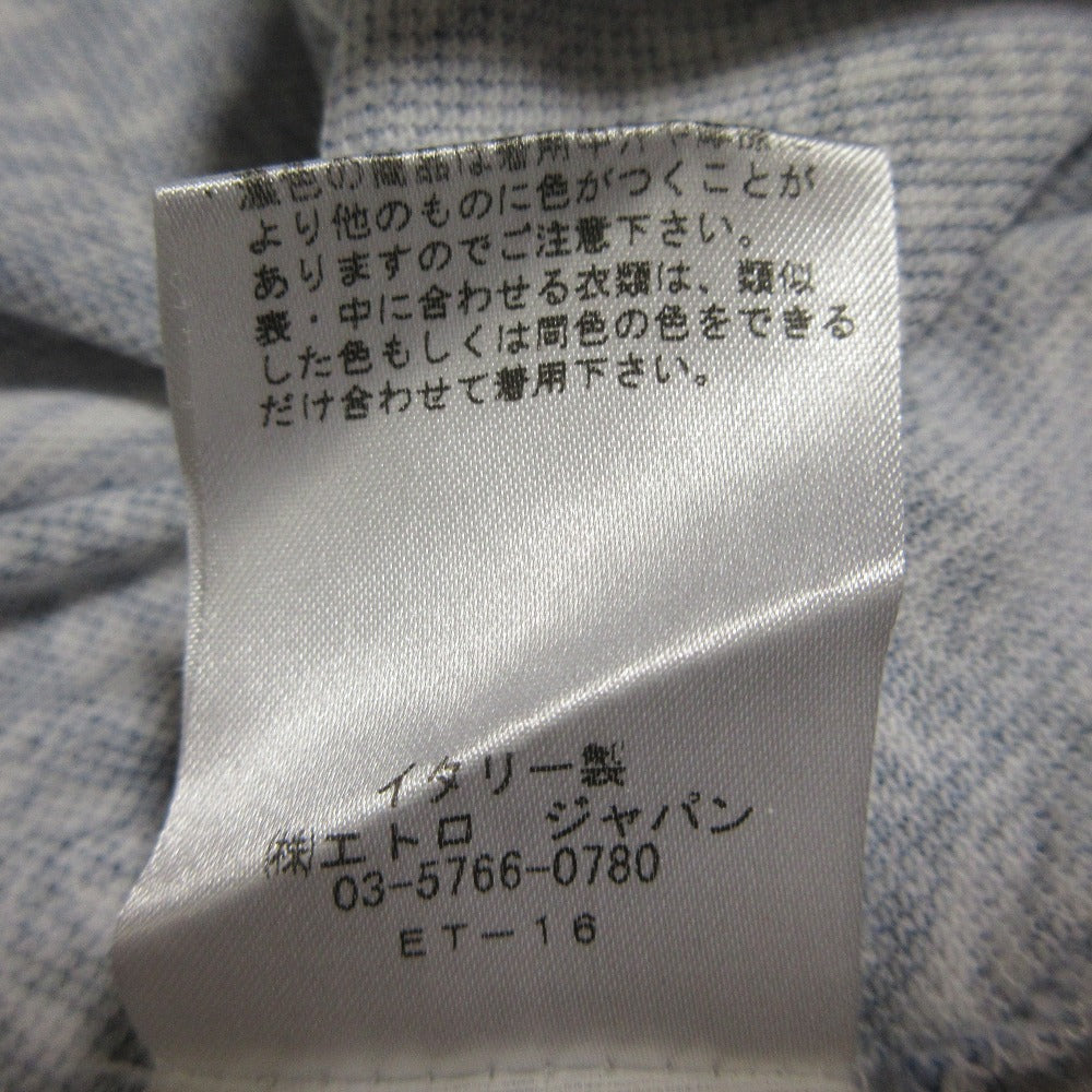 エトロ ニットポロシャツ