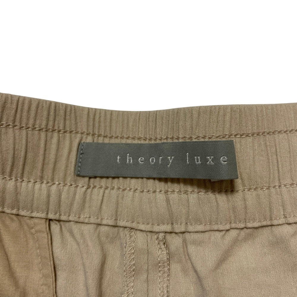 セオリーリュクス Eco Crunch Wash リネンワイドパンツ