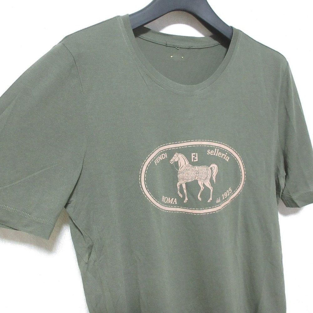フェンディ セレリアロゴプリント ストレッチTシャツ