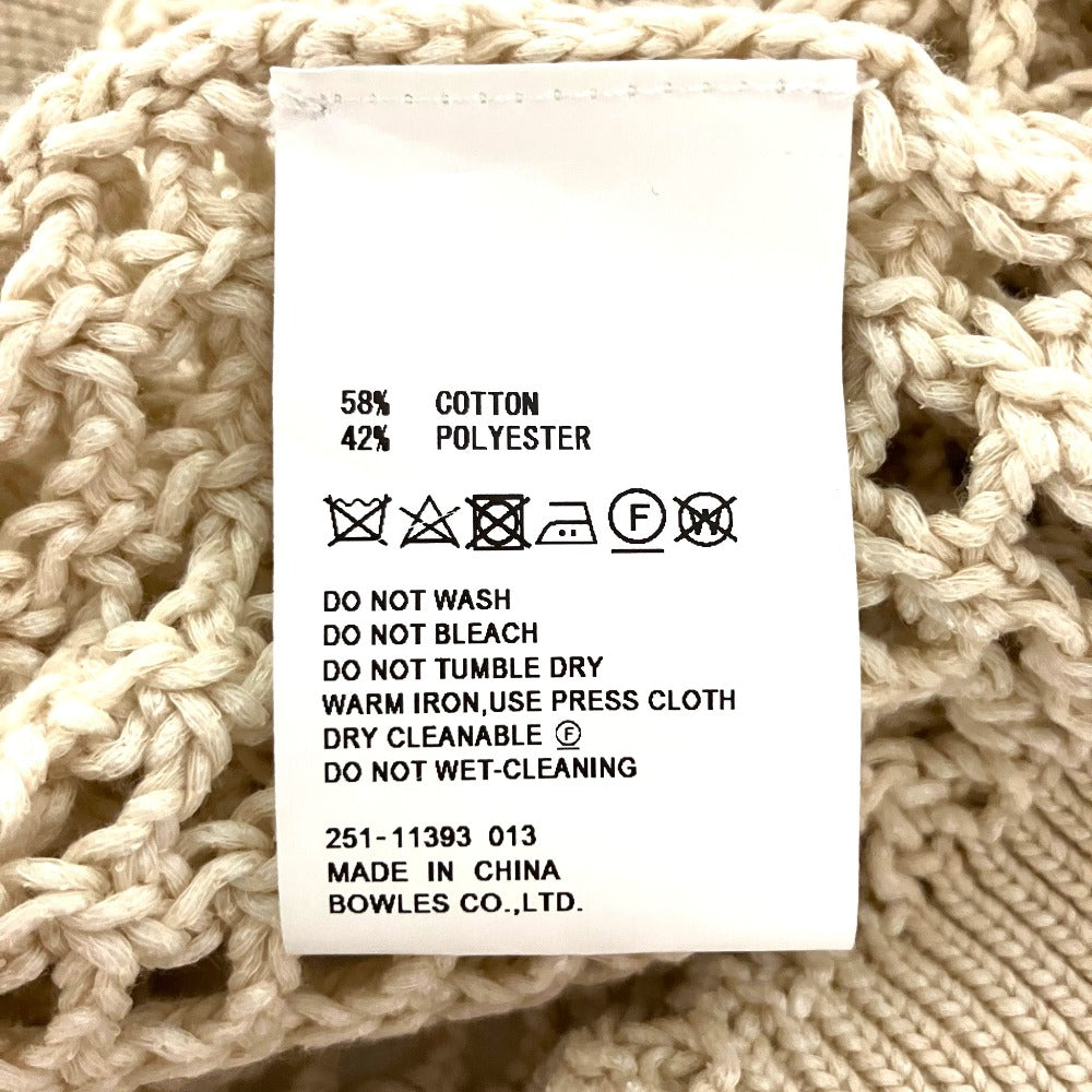 ハイク CROCHETED POLO SWEATER ニットポロシャツ